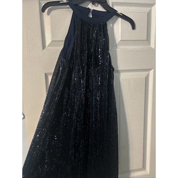 Women’s Small 1. State Sequin Halter Cocktail Dress Size Small - Picture 2 of 6